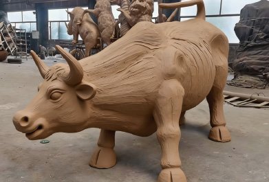 Sectional bronze casting and welding at Wensculp foundry
