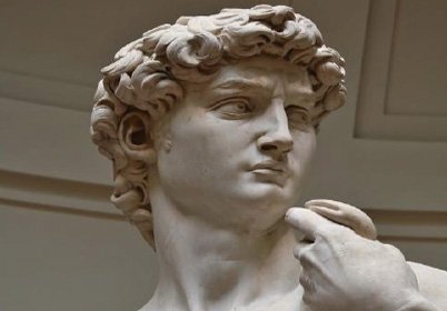 Exquisite classical marble David bust meticulously hand-carved from premium natural stone blocks by master artisans for luxury estate decor