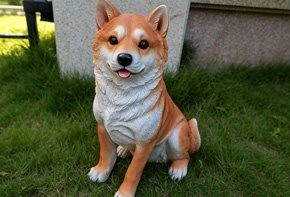 High-fidelity bespoke bronze shiba inu statue for pet memorials, demonstrating Wensculp's direct foundry services and agile custom capabilities for art dealers