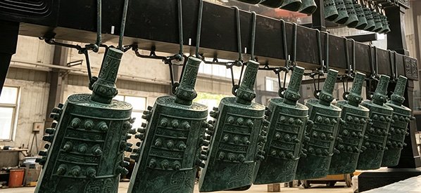 Performance-tuned bronze chime bells for orchestra and ensemble